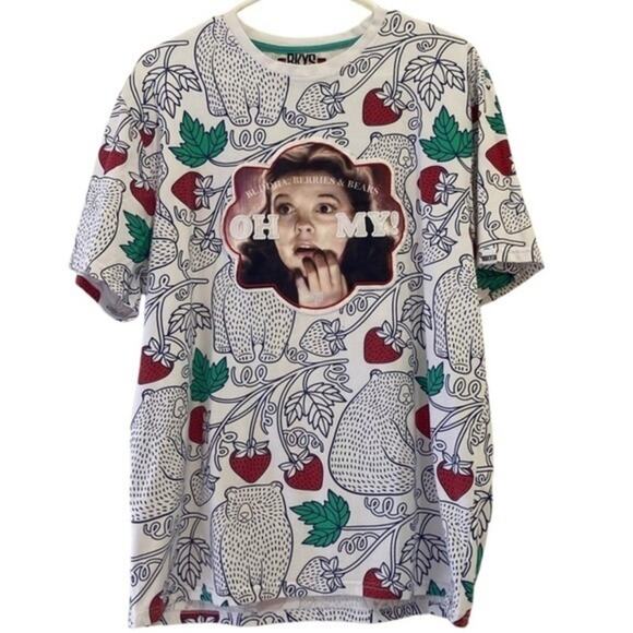 BKYS Other - BKYS Strawberry Garden “Oh My” Dorothy Wizard of Oz Tee, Size XL